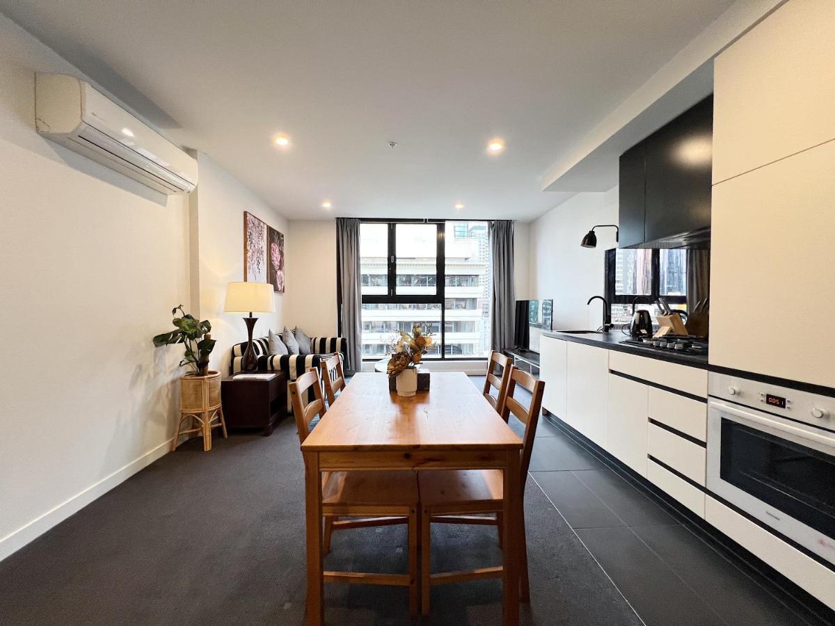 Dreamstayz Bourke St Cbd With Apple Tv Netflix & Free Wifi Melbourne Esterno foto